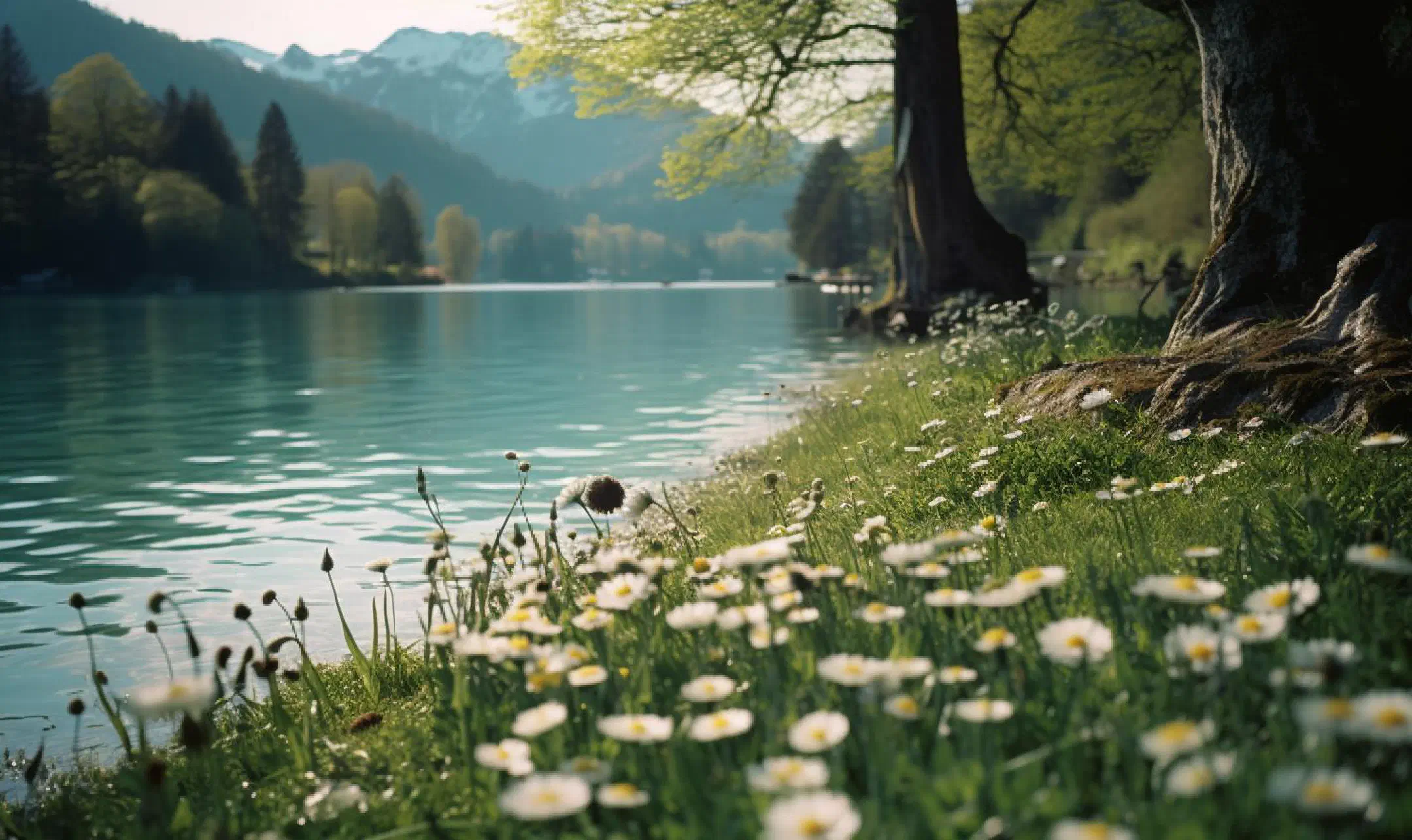 Wood Anemones at Walchensee