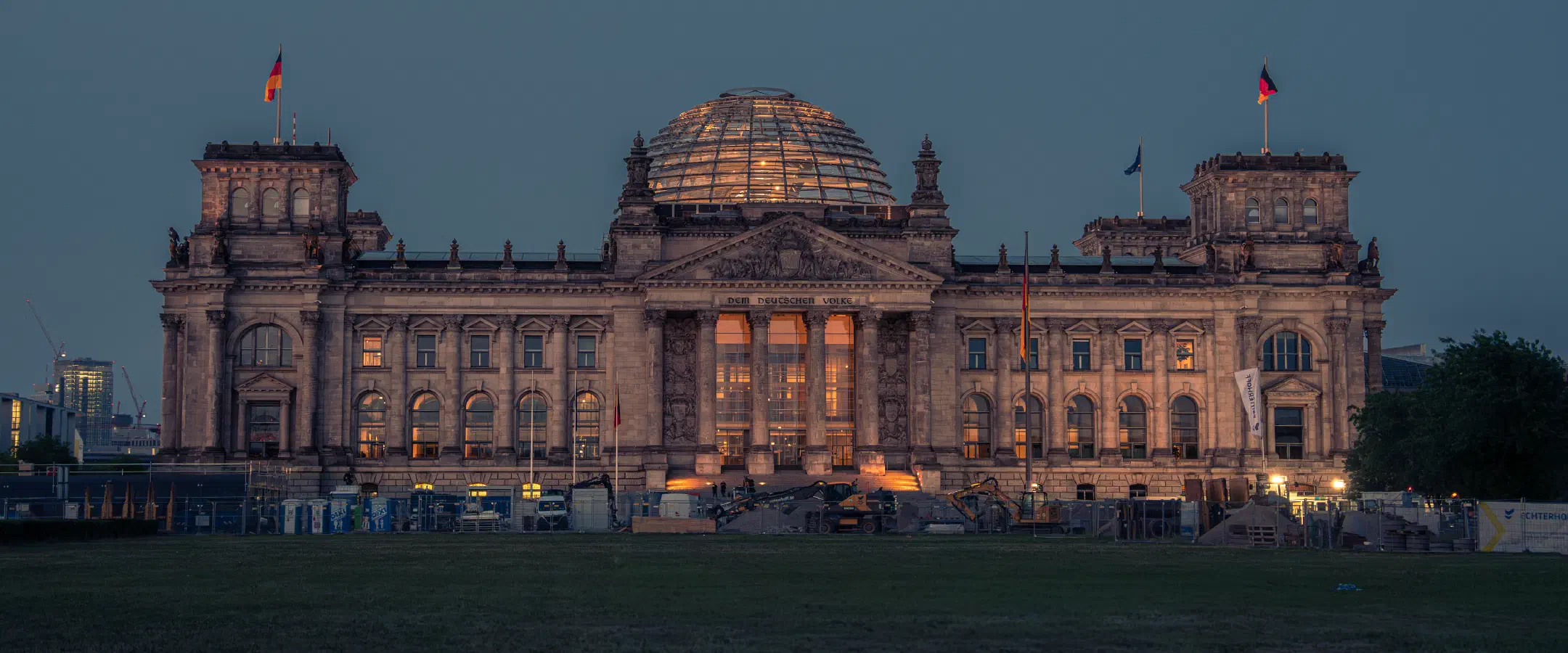 Construction Zone @ "Dem Deutschen Volke"