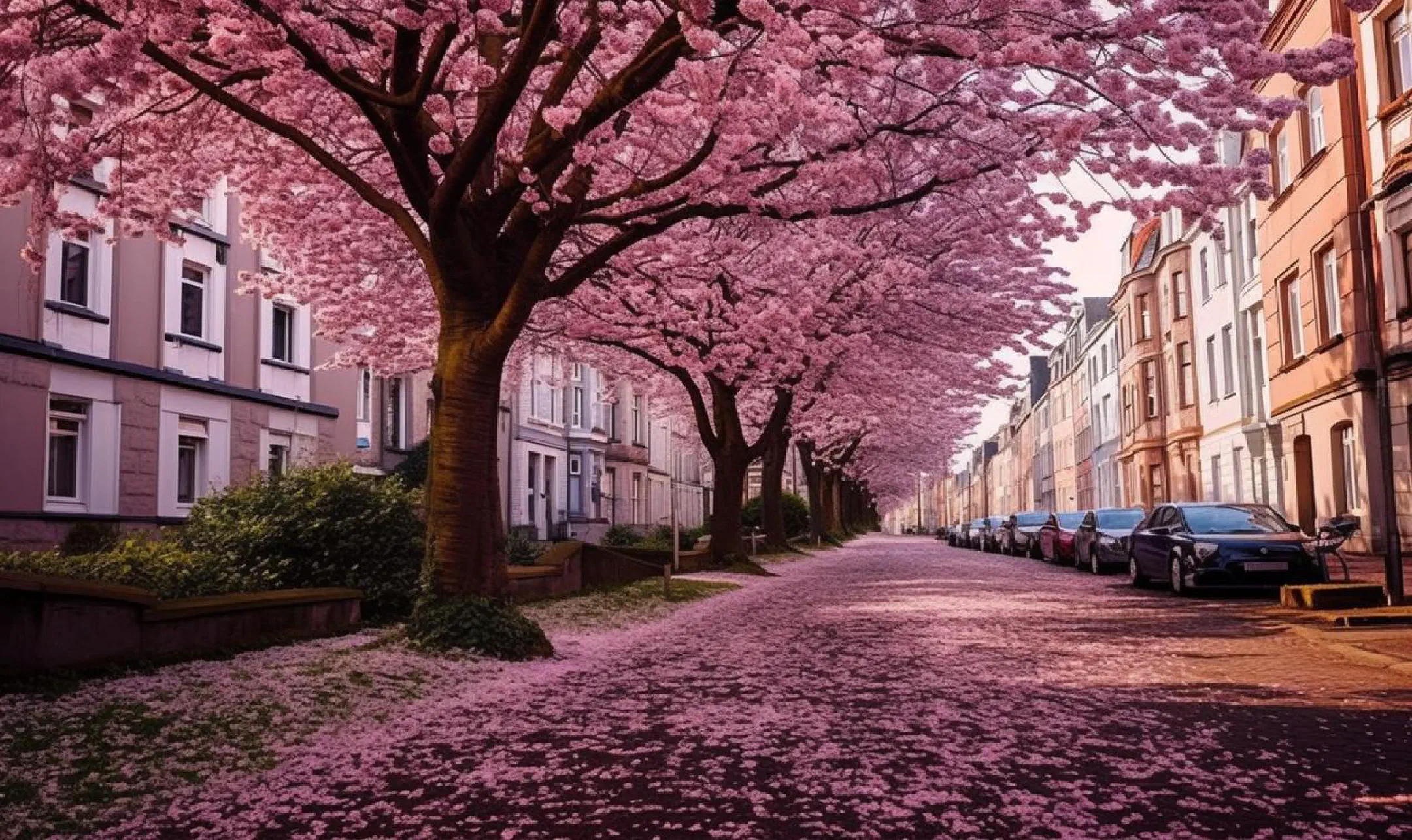 Blooming Trees