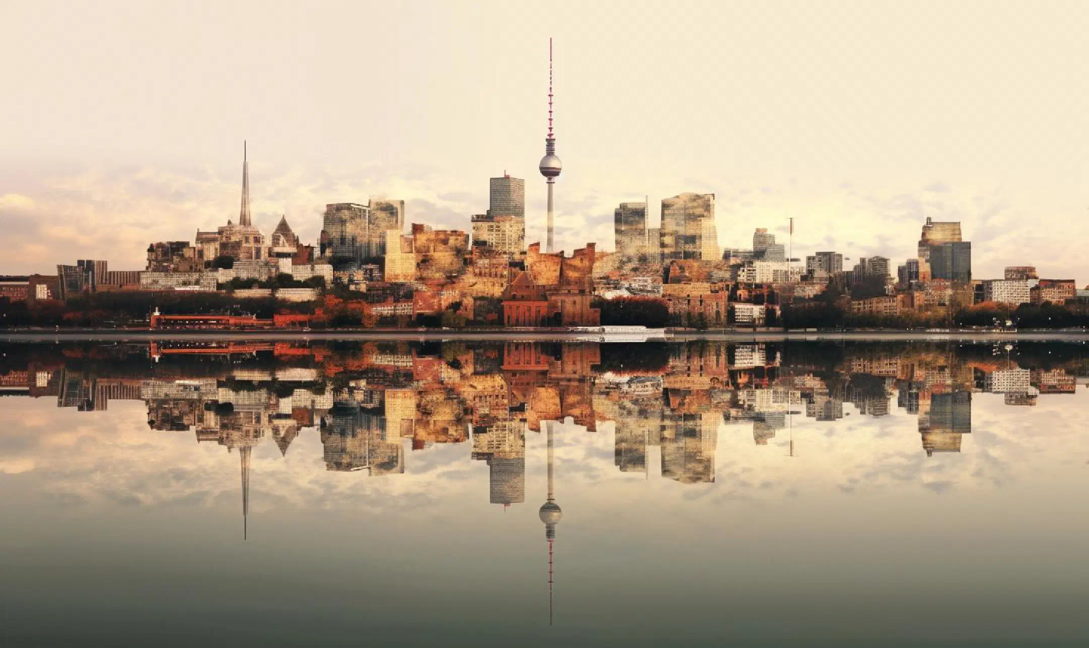 Spree Bank Reflections