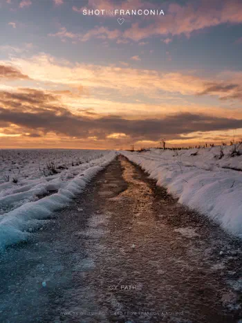 Icy path