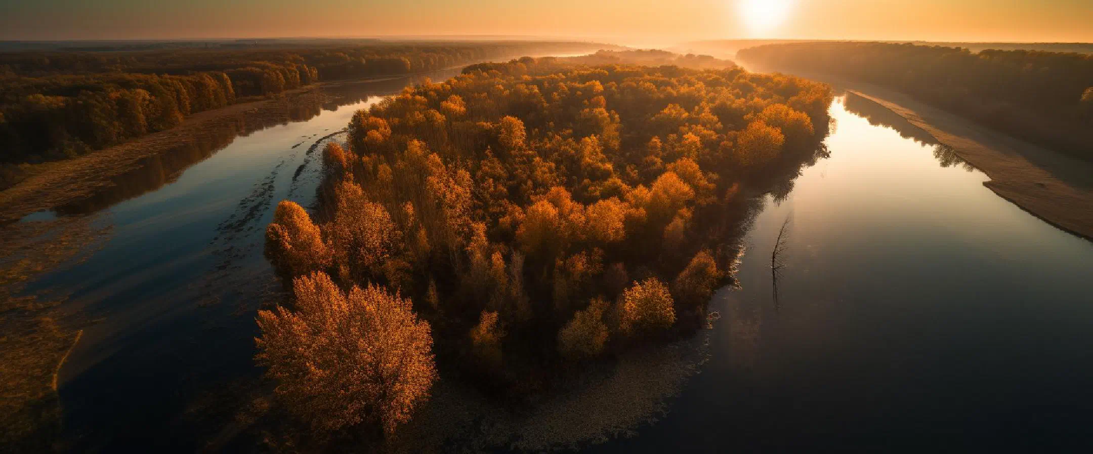 Kleiner Bischofsweiher sunset