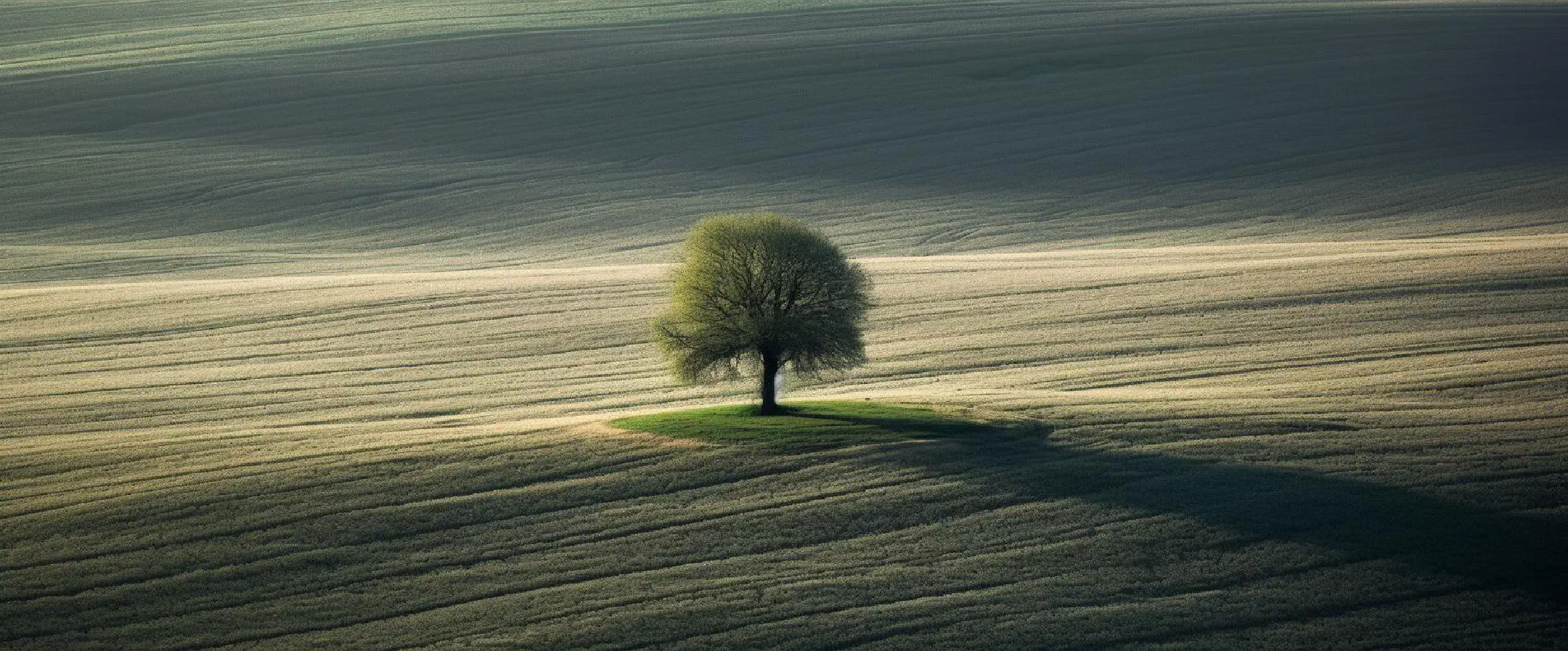 Tree on a field