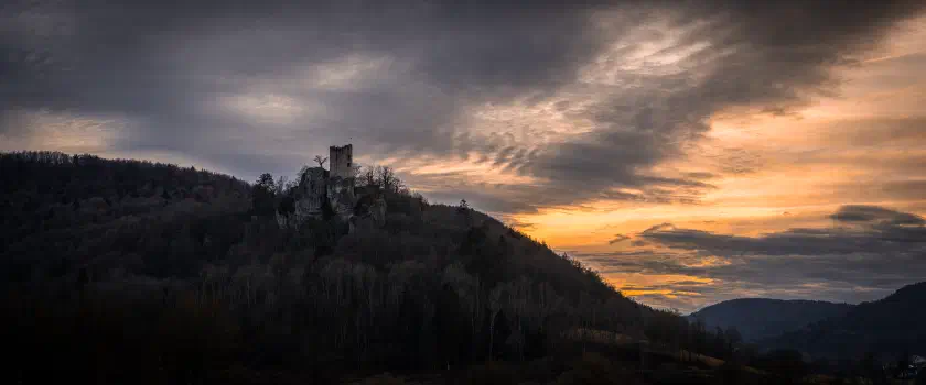 Neideck at sunset