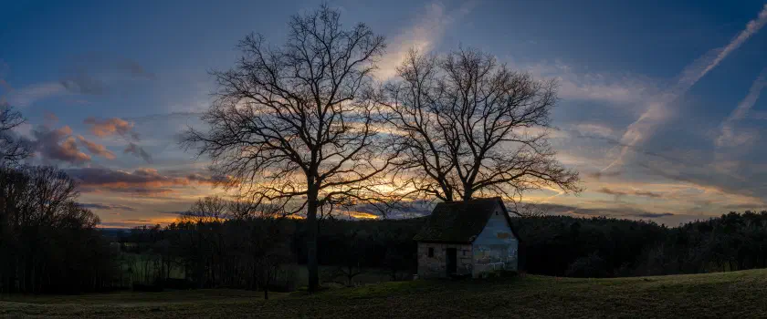 Winter evening