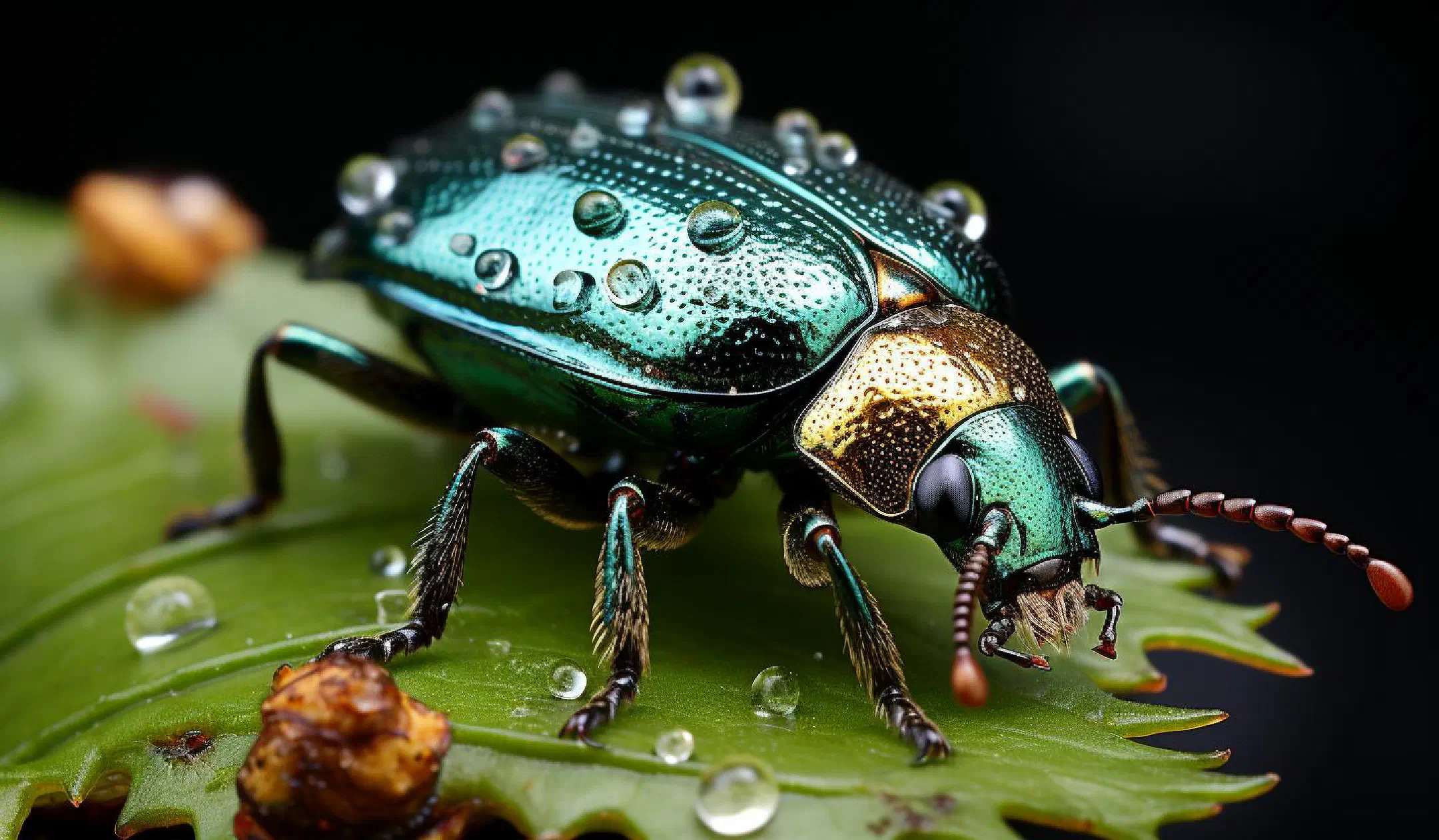Green Dock Beetle